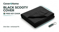 Scooty Cover – Black Universal Fit