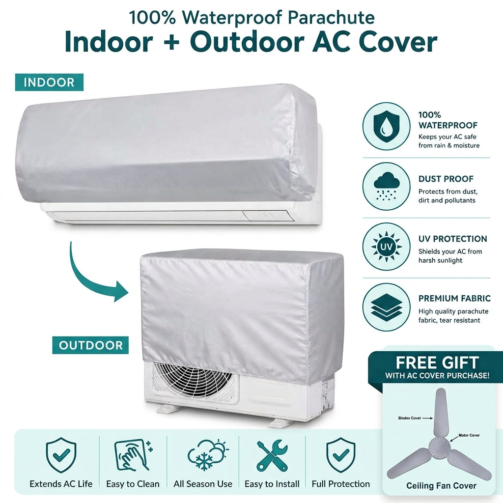 Waterproof AC Cover – Indoor & Outdoor Protection
