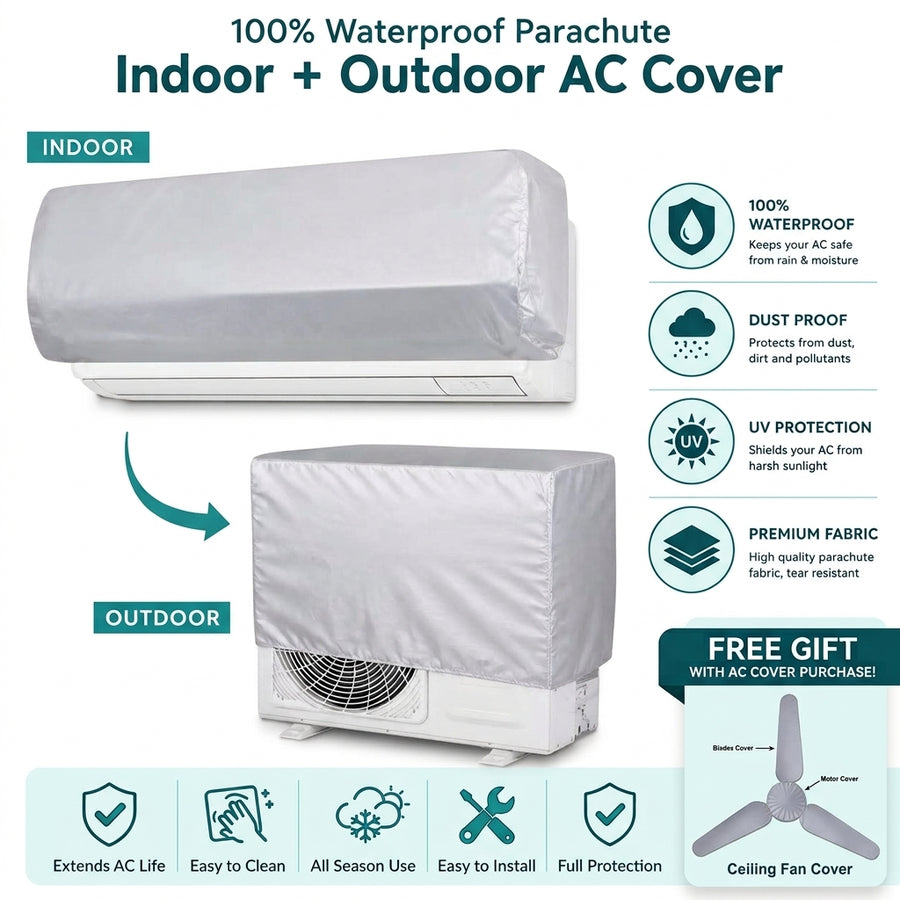 Waterproof AC Cover – Indoor & Outdoor Protection