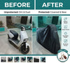 Scooty Cover – Black Universal Fit