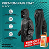 Waterproof Rain Suit – Black Jacket & Trouser Set